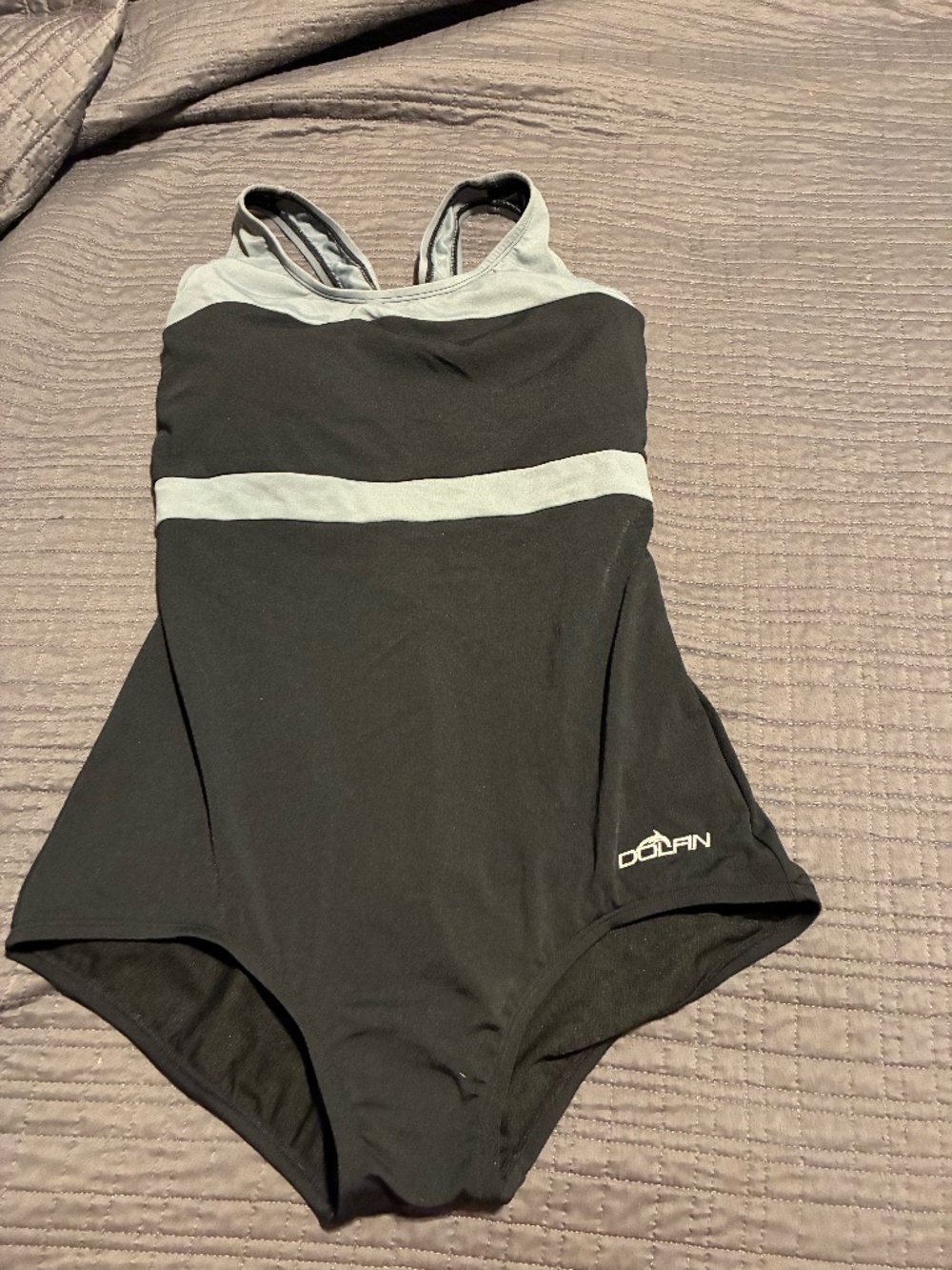 Dolfin Aquashape Colorblock Swimsuit Size 12 NWT